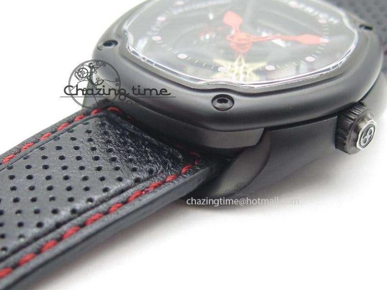 RelaxedFit OT-2 Best Edition On Black Calf Leather Strap Miyota 82-S- 6410