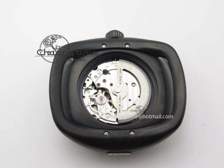 RelaxedFit OT-2 Best Edition On Black Calf Leather Strap Miyota 82-S- 6410