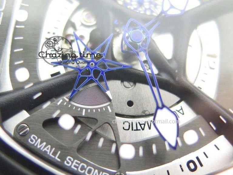 OnTrend OT-4 Best Edition On Black Calf Leather Strap Miyota 82-S- 6407