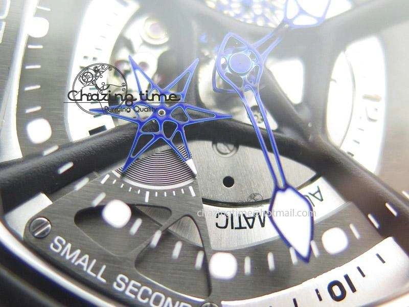 OnTrend OT-4 Best Edition On Black Calf Leather Strap Miyota 82-S- 6407
