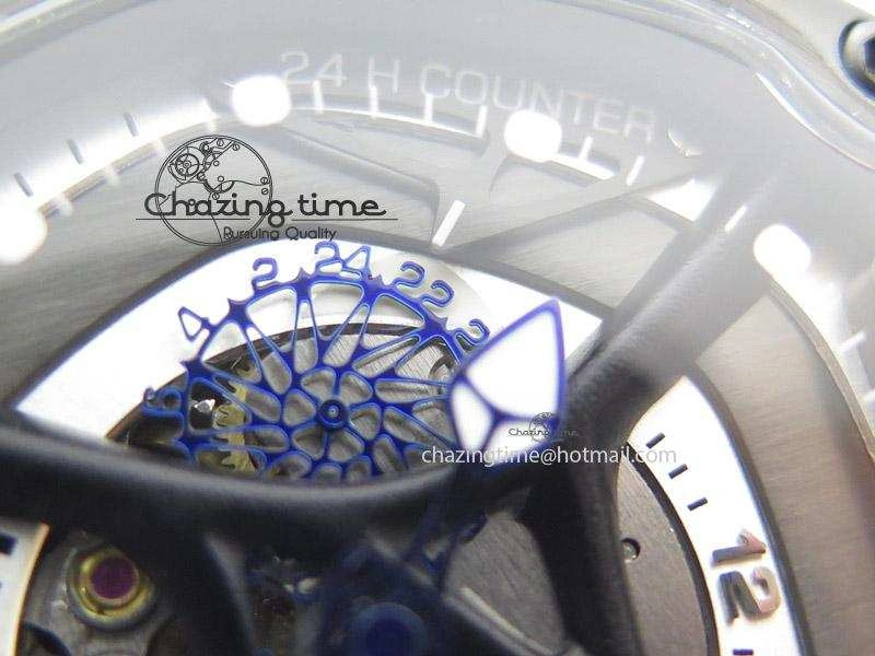 OnTrend OT-4 Best Edition On Black Calf Leather Strap Miyota 82-S- 6407