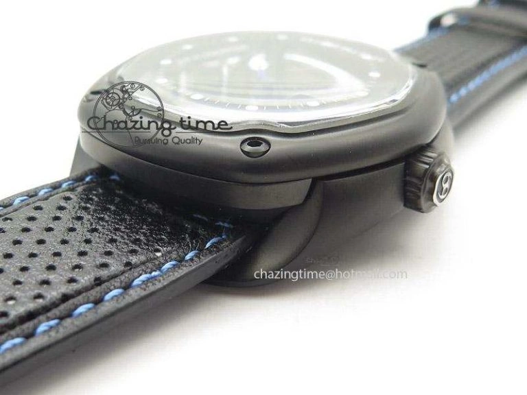 OnTrend OT-4 Best Edition On Black Calf Leather Strap Miyota 82-S- 6407