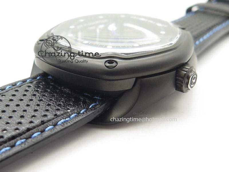 OnTrend OT-4 Best Edition On Black Calf Leather Strap Miyota 82-S- 6407
