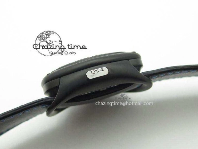 OnTrend OT-4 Best Edition On Black Calf Leather Strap Miyota 82-S- 6407