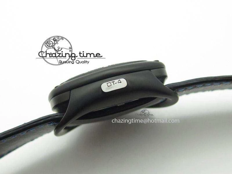 OnTrend OT-4 Best Edition On Black Calf Leather Strap Miyota 82-S- 6407