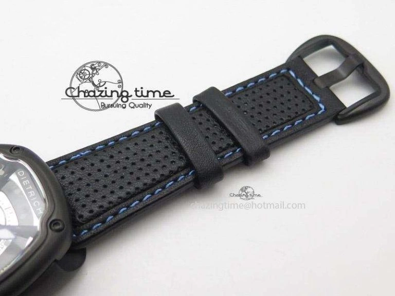 OnTrend OT-4 Best Edition On Black Calf Leather Strap Miyota 82-S- 6407