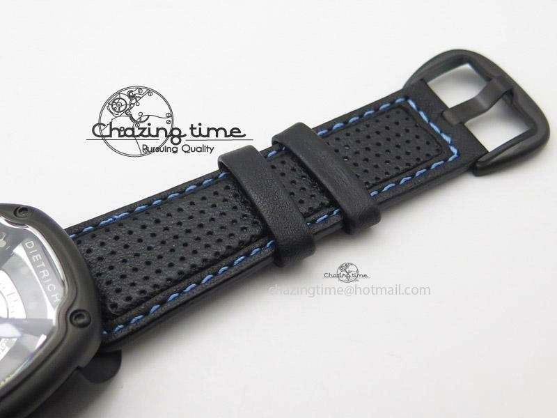 OnTrend OT-4 Best Edition On Black Calf Leather Strap Miyota 82-S- 6407