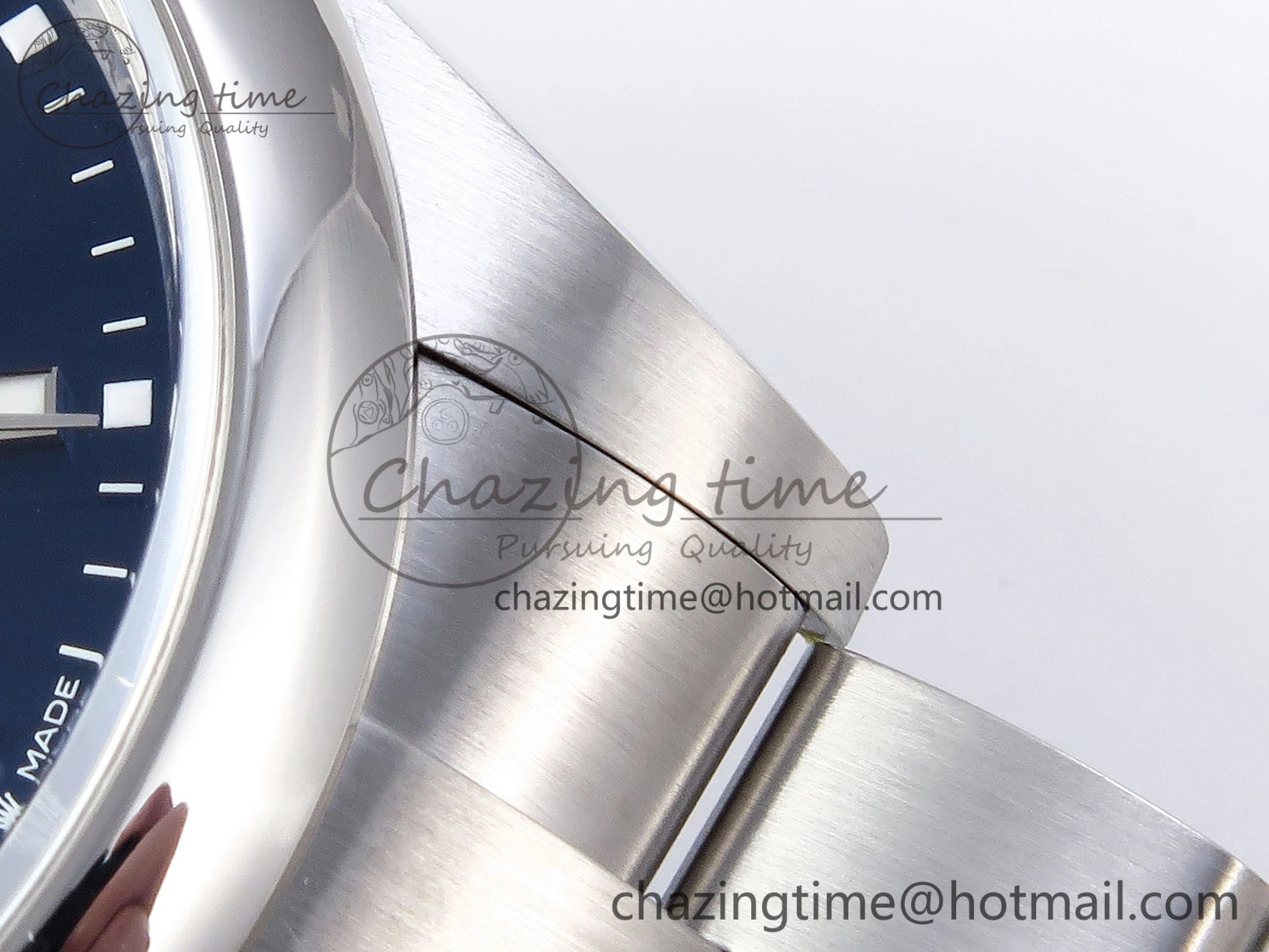 OYSTER PERPETUAL 124300 41MM VSF 1:1 BEST EDITION 904L STEEL BLUE DIAL VS Premium 1772