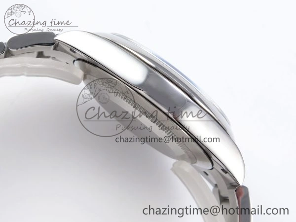 OYSTER PERPETUAL 124300 41MM VSF 1:1 BEST EDITION 904L STEEL SILVER DIAL VS Lightweight 1771