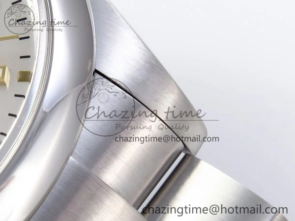 OYSTER PERPETUAL 124300 41MM VSF 1:1 BEST EDITION 904L STEEL SILVER DIAL VS Lightweight 1771