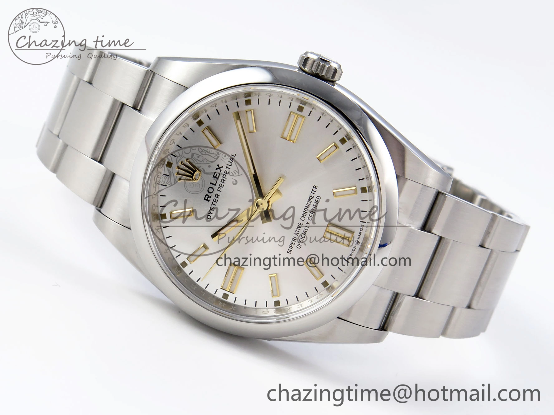 OYSTER PERPETUAL 126000 36MM VSF 1:1 BEST EDITION 904L STEEL SILVER DIAL VS Timeless 1775