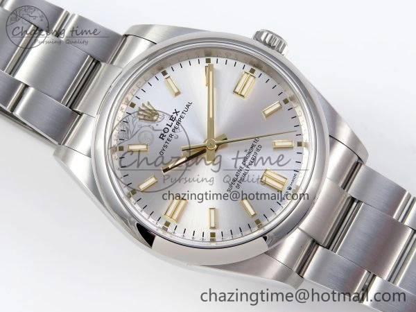 OYSTER PERPETUAL 126000 36MM VSF 1:1 BEST EDITION 904L STEEL SILVER DIAL VS Timeless 1775