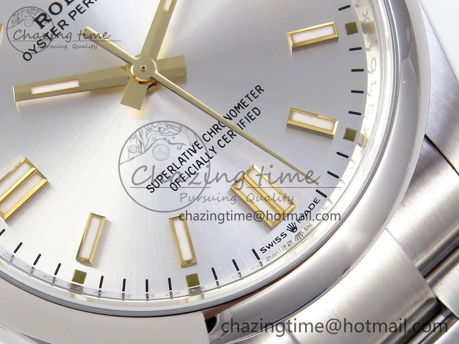 OYSTER PERPETUAL 126000 36MM VSF 1:1 BEST EDITION 904L STEEL SILVER DIAL VS Timeless 1775