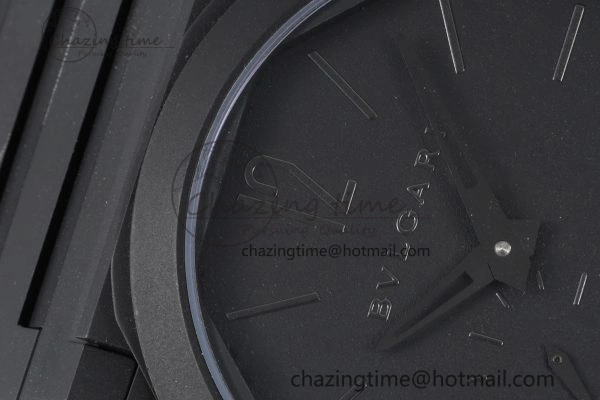 GoodFit Octo Finissimo PVD BVF 1:1 Best Edition Black Dial on PVD Bracelet Asian Micro Rotor Movement 5817