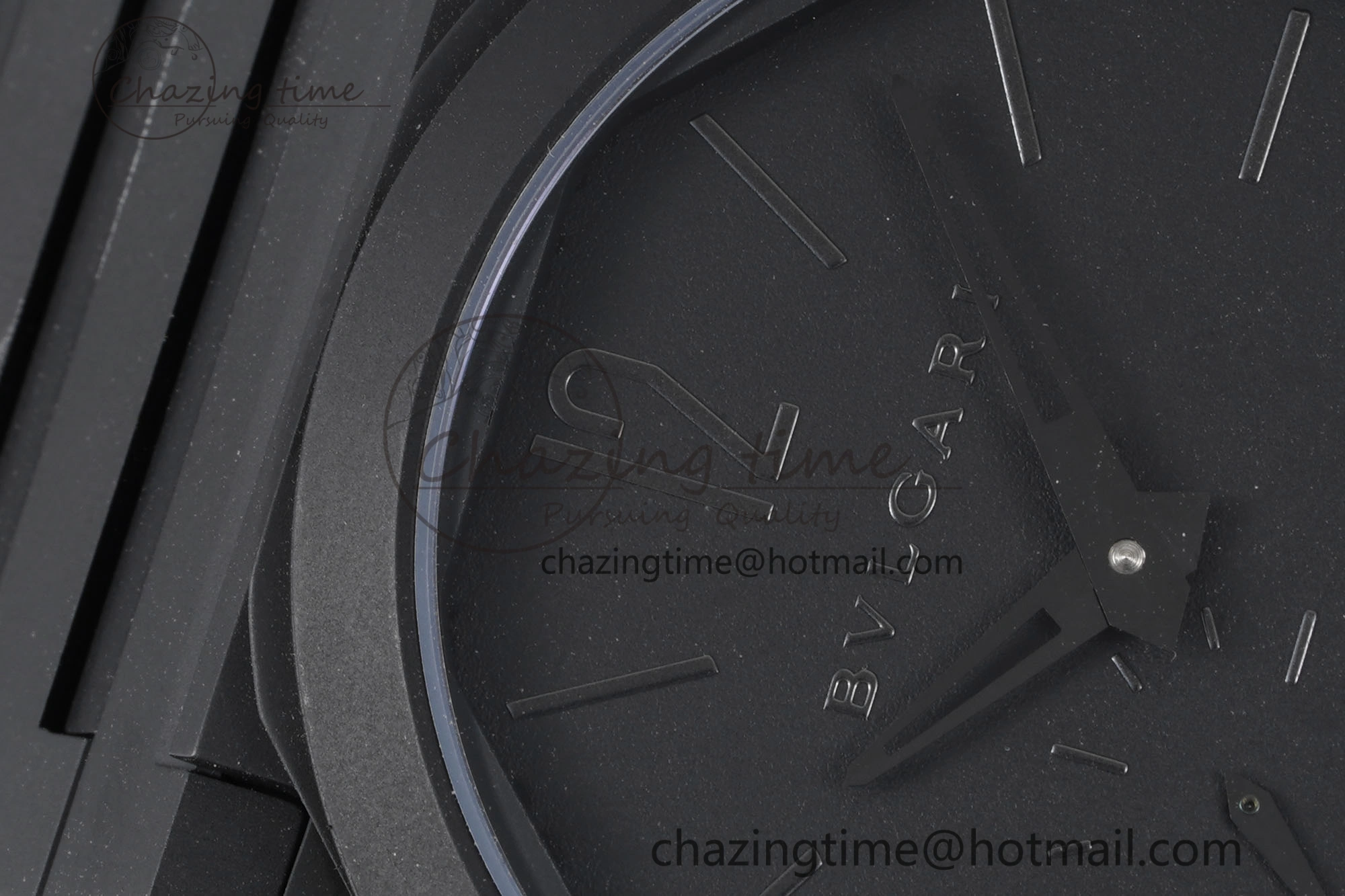 GoodFit Octo Finissimo PVD BVF 1:1 Best Edition Black Dial on PVD Bracelet Asian Micro Rotor Movement 5817