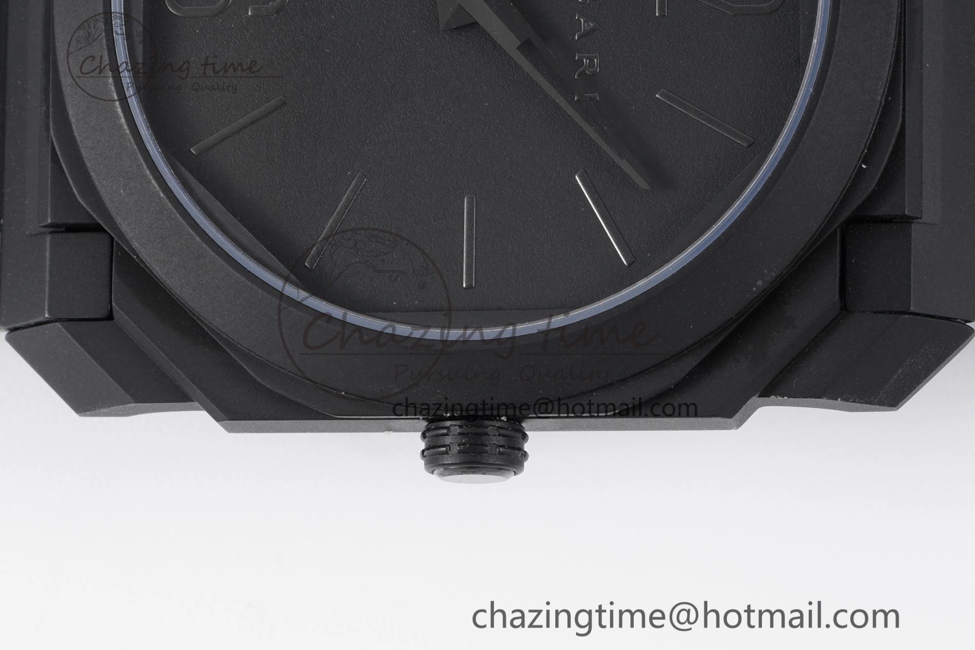 GoodFit Octo Finissimo PVD BVF 1:1 Best Edition Black Dial on PVD Bracelet Asian Micro Rotor Movement 5817