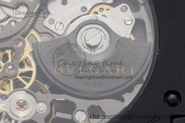 GoodFit Octo Finissimo PVD BVF 1:1 Best Edition Black Dial on PVD Bracelet Asian Micro Rotor Movement 5817
