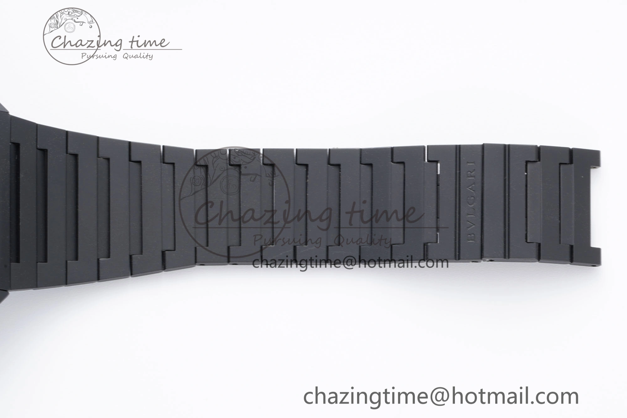 GoodFit Octo Finissimo PVD BVF 1:1 Best Edition Black Dial on PVD Bracelet Asian Micro Rotor Movement 5817