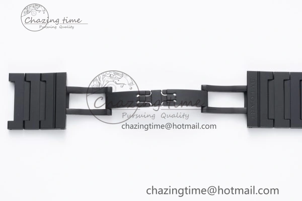 GoodFit Octo Finissimo PVD BVF 1:1 Best Edition Black Dial on PVD Bracelet Asian Micro Rotor Movement 5817