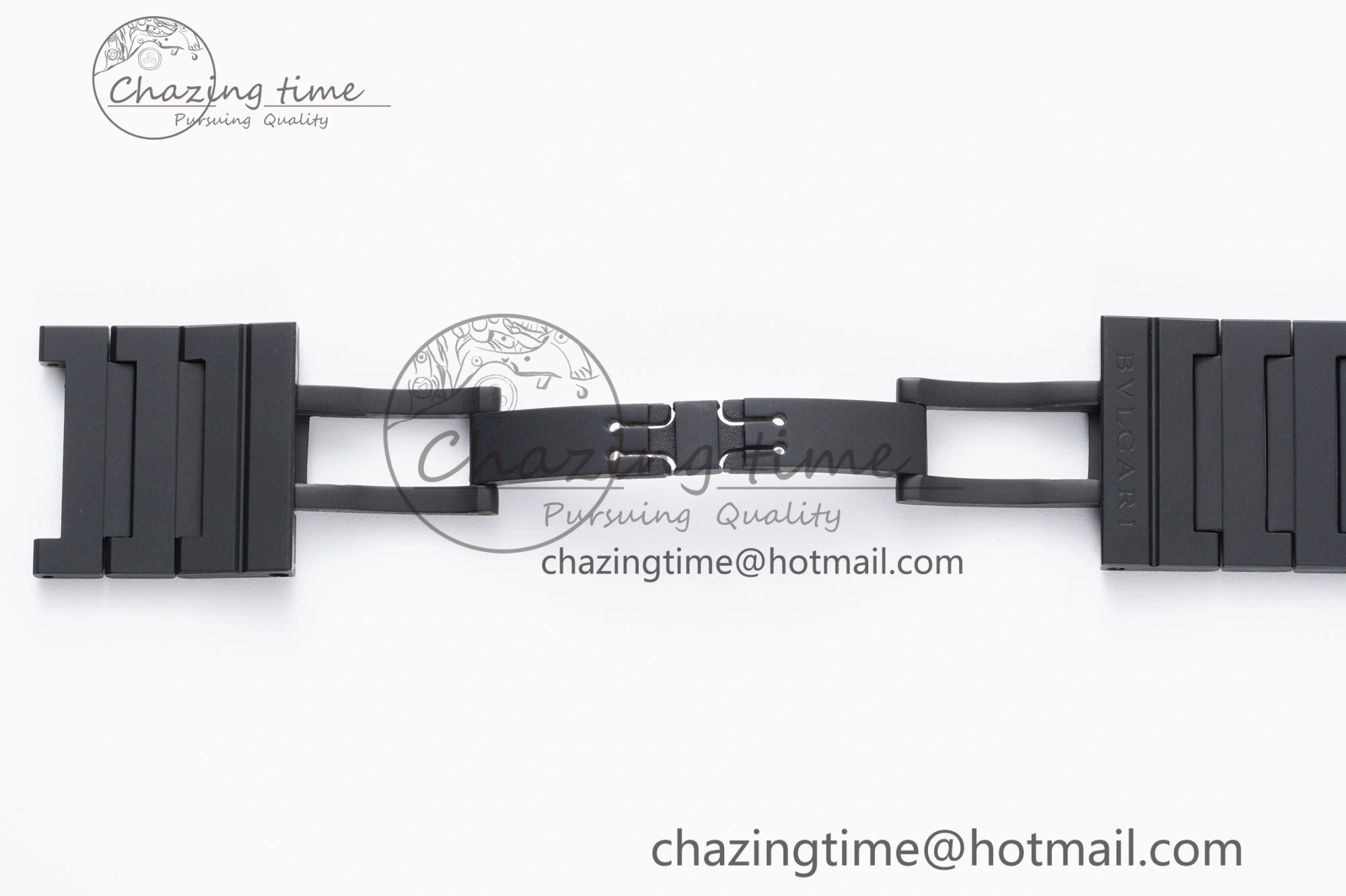 GoodFit Octo Finissimo PVD BVF 1:1 Best Edition Black Dial on PVD Bracelet Asian Micro Rotor Movement 5817