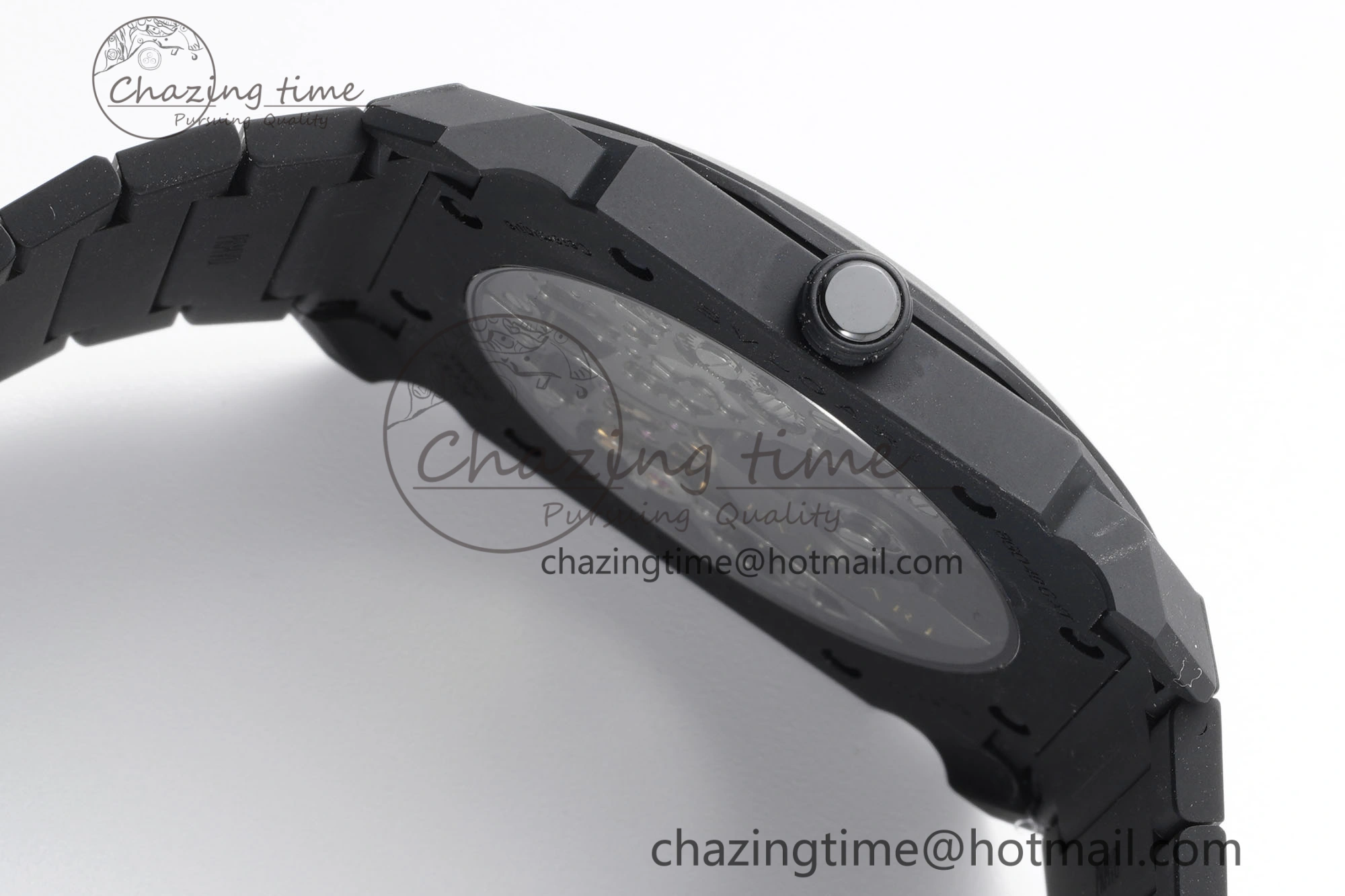 GoodFit Octo Finissimo PVD BVF 1:1 Best Edition Black Dial on PVD Bracelet Asian Micro Rotor Movement 5817