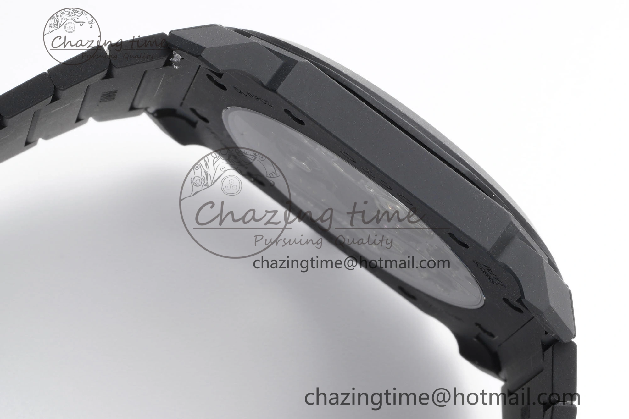 GoodFit Octo Finissimo PVD BVF 1:1 Best Edition Black Dial on PVD Bracelet Asian Micro Rotor Movement 5817