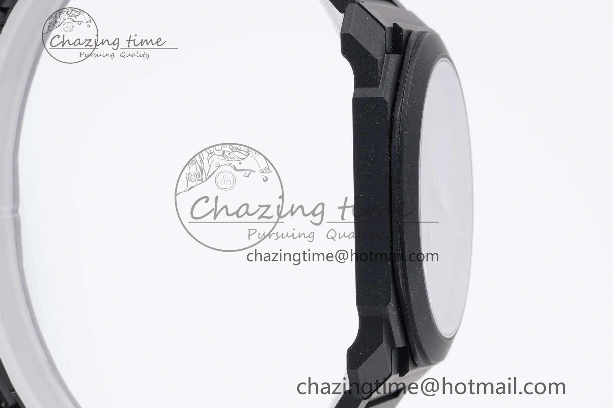 GoodFit Octo Finissimo PVD BVF 1:1 Best Edition Black Dial on PVD Bracelet Asian Micro Rotor Movement 5817