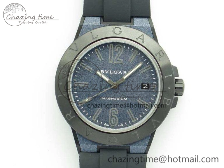 GoodFit Octo Finissimo PVD BVF 1:1 Best Edition Black Dial on PVD Bracelet Asian Micro Rotor Movement 5817