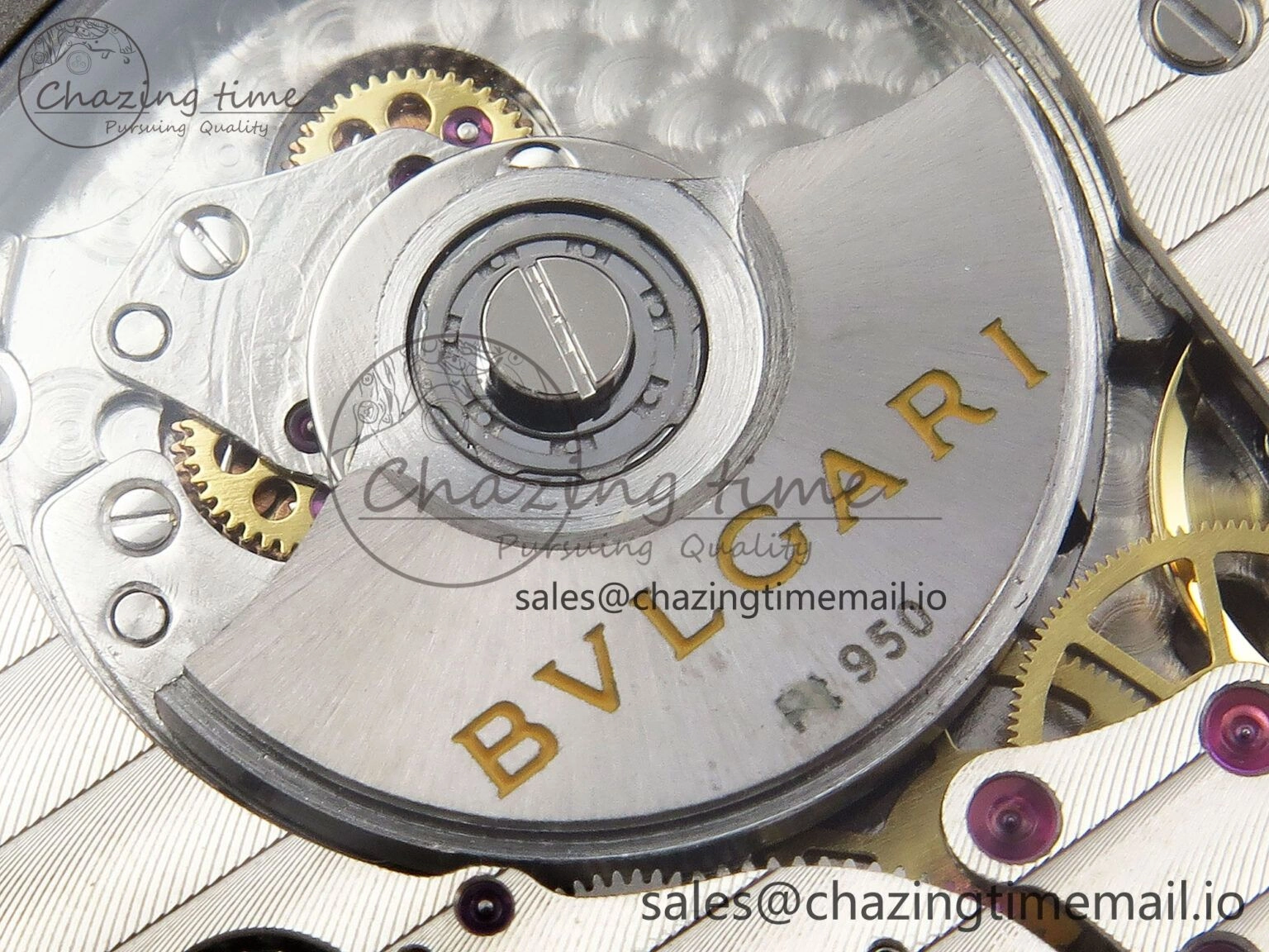 Octo Finissimo Titanuim BVF 1:1 Best Edition Gray Dial on Bracelet Asian Micro Rotor Movement Sustainable 5815
