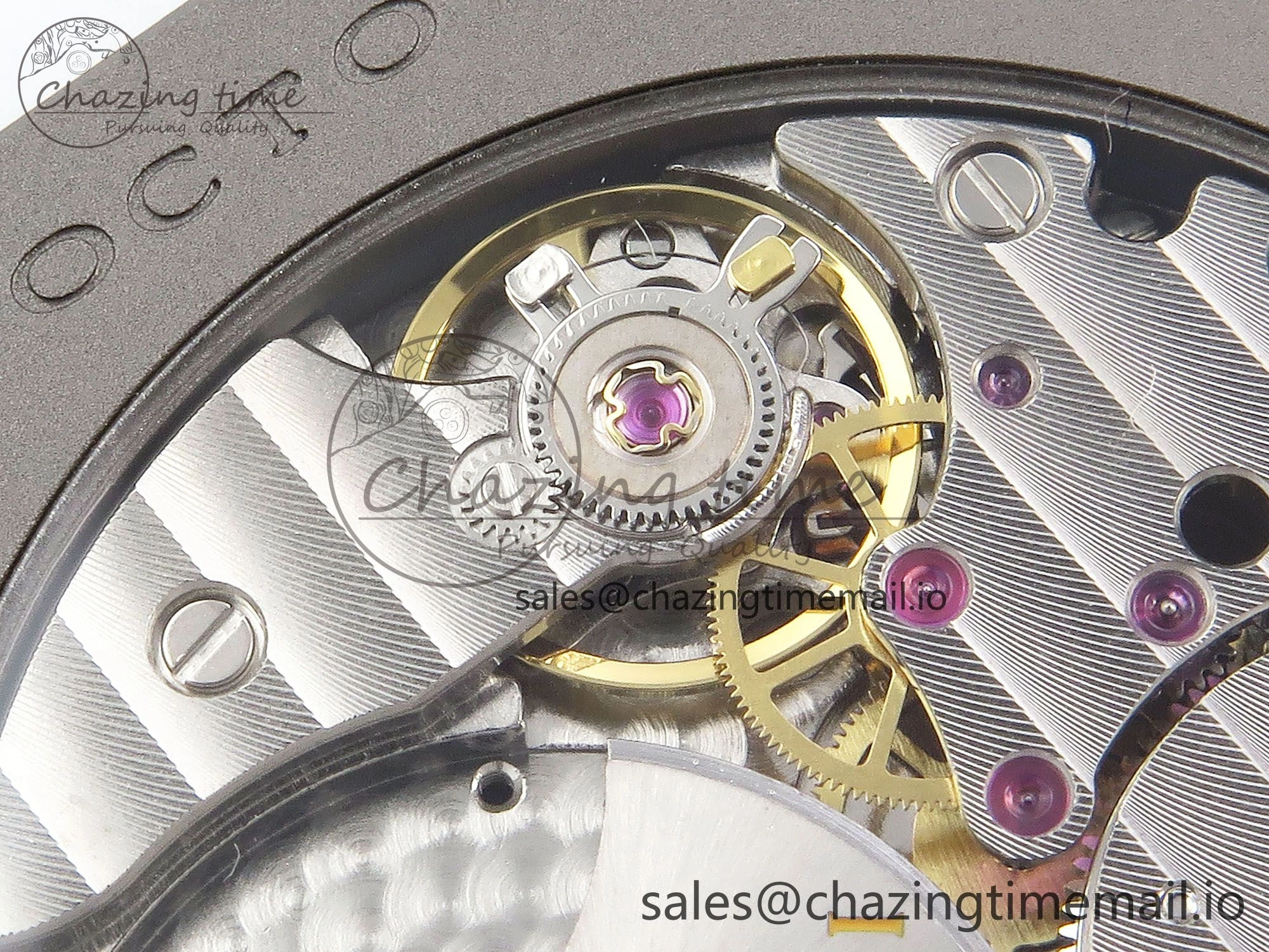 Octo Finissimo Titanuim BVF 1:1 Best Edition Gray Dial on Bracelet Asian Micro Rotor Movement Sustainable 5815