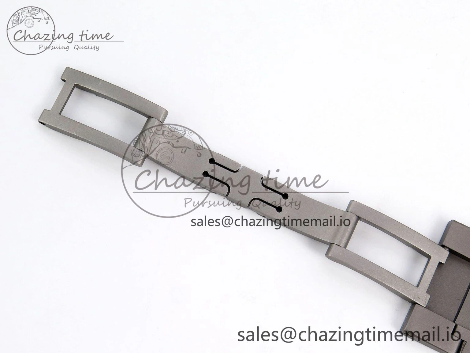 Octo Finissimo Titanuim BVF 1:1 Best Edition Gray Dial on Bracelet Asian Micro Rotor Movement Sustainable 5815