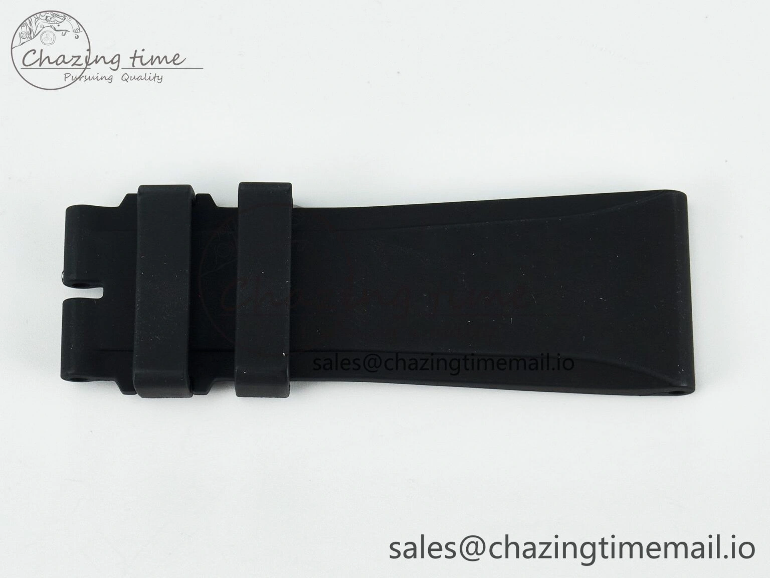 Overseas 1:1 Best Edition Black Blue White Rubber Strap (Fits the Gen size) Durable 4083