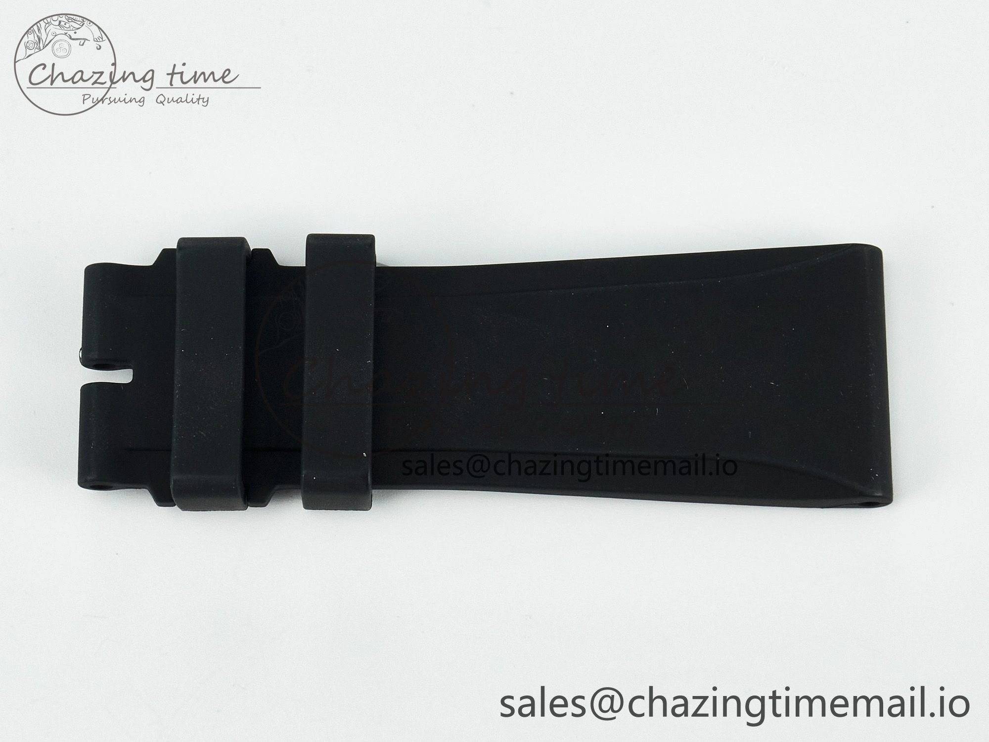Overseas 1:1 Best Edition Black Blue White Rubber Strap (Fits the Gen size) Durable 4083