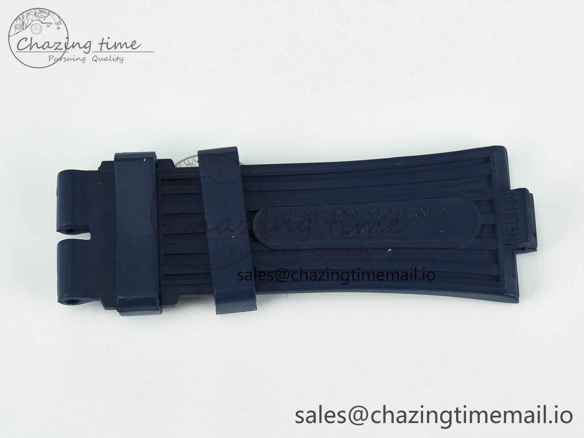 Overseas 1:1 Best Edition Black Blue White Rubber Strap (Fits the Gen size) Durable 4083