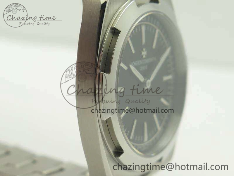 Overseas 2000V SS 3AF Best Edition Black Dial On SS Bracelet A HighQuality 9957