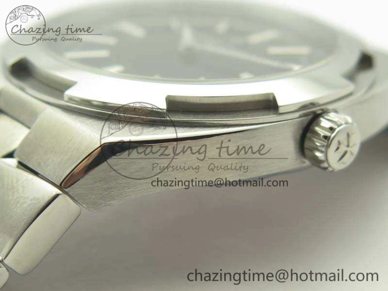 Overseas 2000V SS 3AF Best Edition Black Dial On SS Bracelet A HighQuality 9957