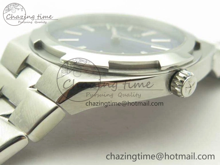 Overseas 2000V SS 3AF Best Edition Blue Dial On SS Bracelet A Comfortable 9958