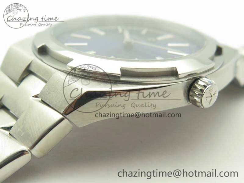 Overseas 2000V SS 3AF Best Edition Blue Dial On SS Bracelet A Comfortable 9958