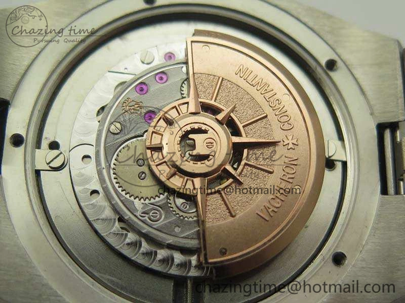 Overseas 2000V SS 3AF Best Edition Blue Dial On SS Bracelet A Comfortable 9958