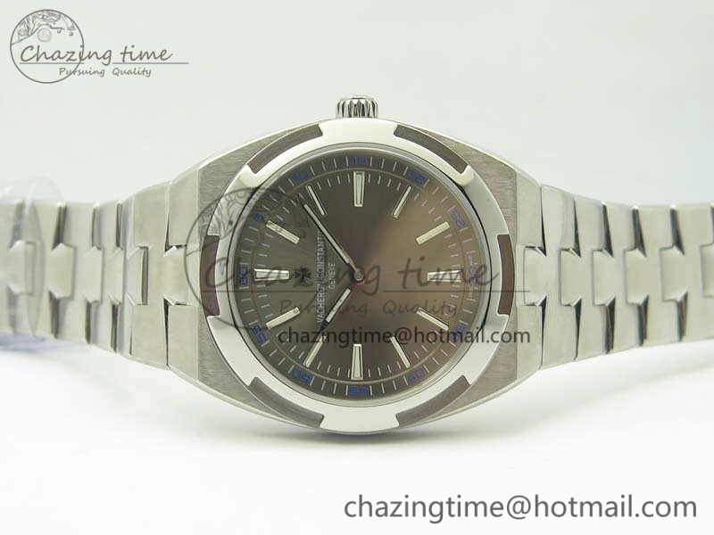 Bold Overseas 2000V SS 3AF Best Edition Gray Dial On SS Bracelet A 9959