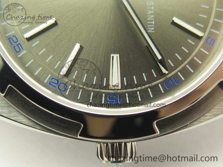 Bold Overseas 2000V SS 3AF Best Edition Gray Dial On SS Bracelet A 9959