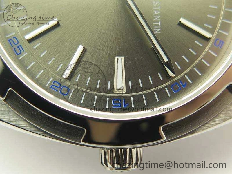 Bold Overseas 2000V SS 3AF Best Edition Gray Dial On SS Bracelet A 9959