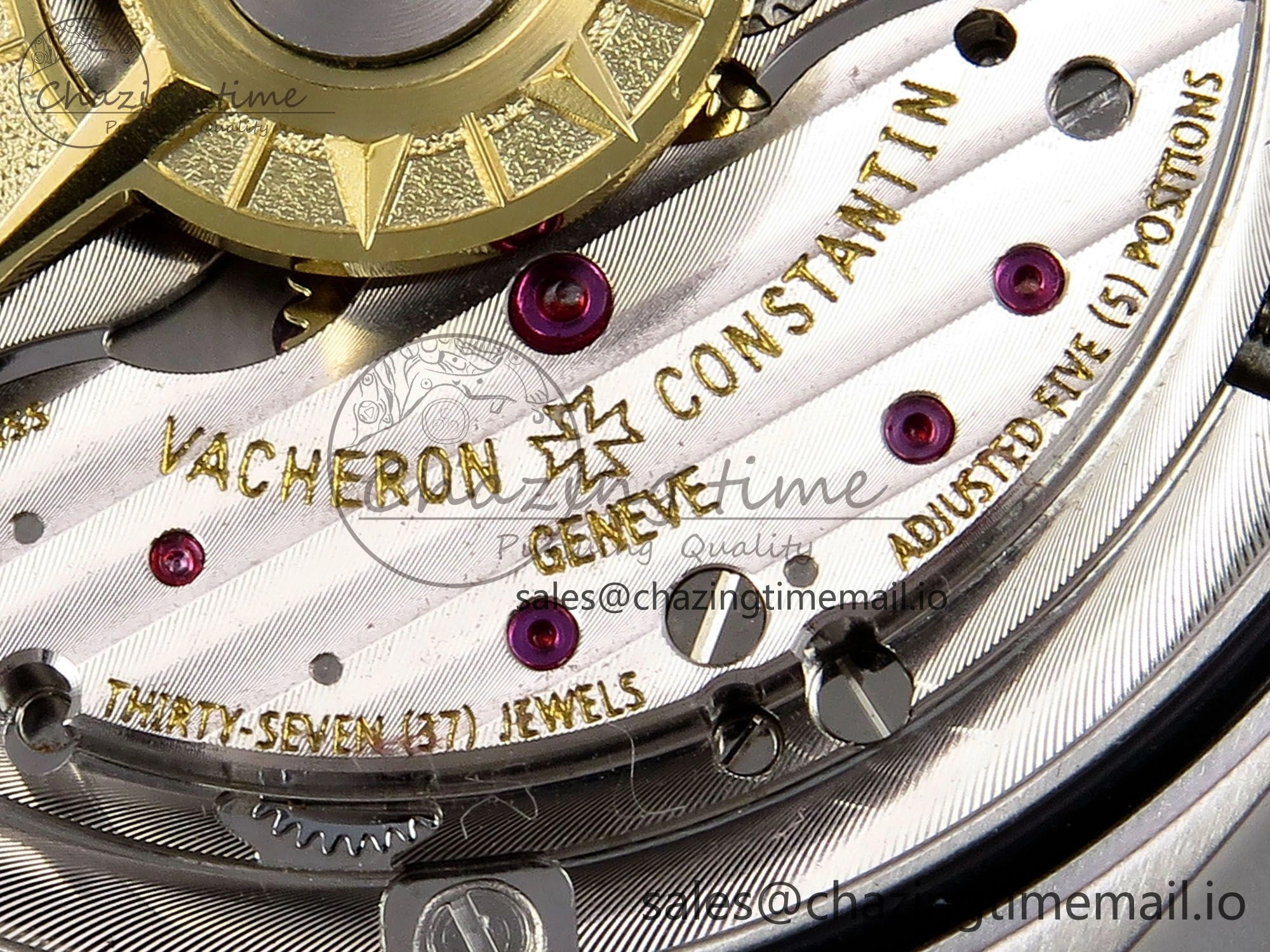 Overseas 4500V SS 8F 1:1 Best Edition Brown Dial on SS Bracelet A Effortless 9836