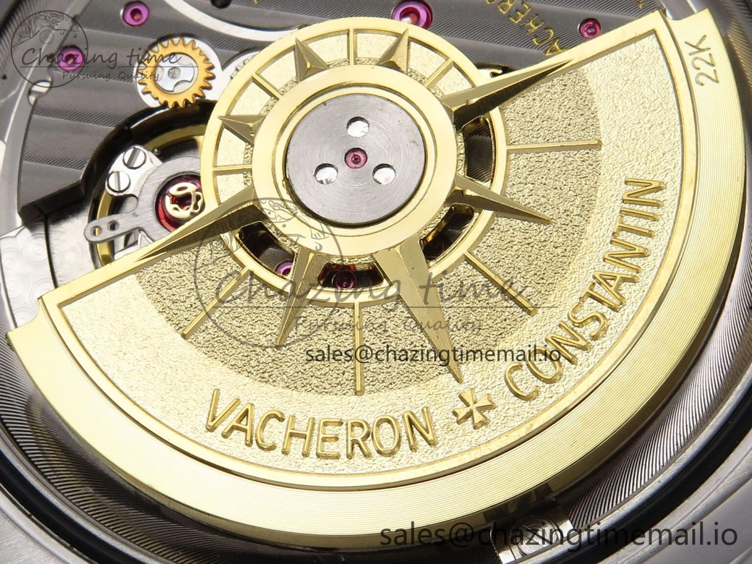 Overseas 4500V SS 8F 1:1 Best Edition Brown Dial on SS Bracelet A Effortless 9836