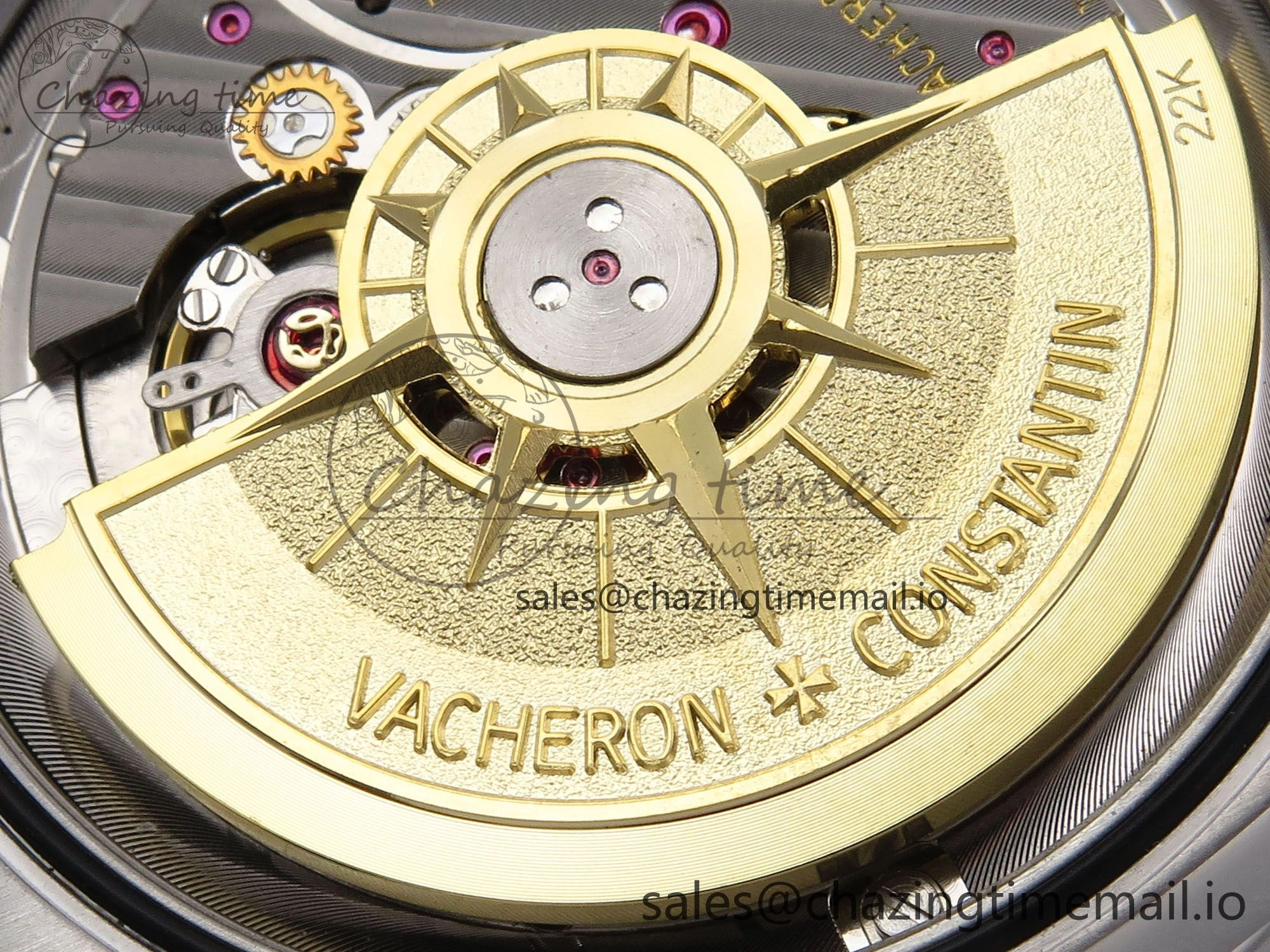 Overseas 4500V SS 8F 1:1 Best Edition Brown Dial on SS Bracelet A Effortless 9836