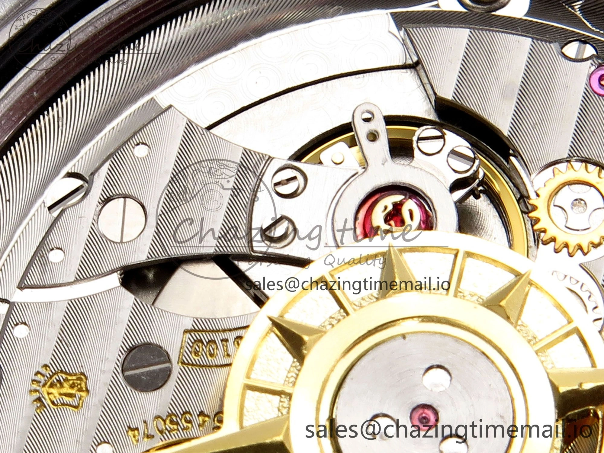Packable Overseas 4500V SS 8F 1:1 Best Edition White Dial on SS Bracelet A 9837