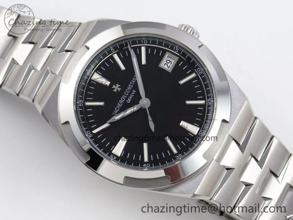 ModernLook Overseas 4500V SS MKSF 1:1 Best Edition Black Dial on SS Bracelet A 9877
