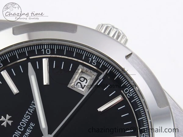 ModernLook Overseas 4500V SS MKSF 1:1 Best Edition Black Dial on SS Bracelet A 9877
