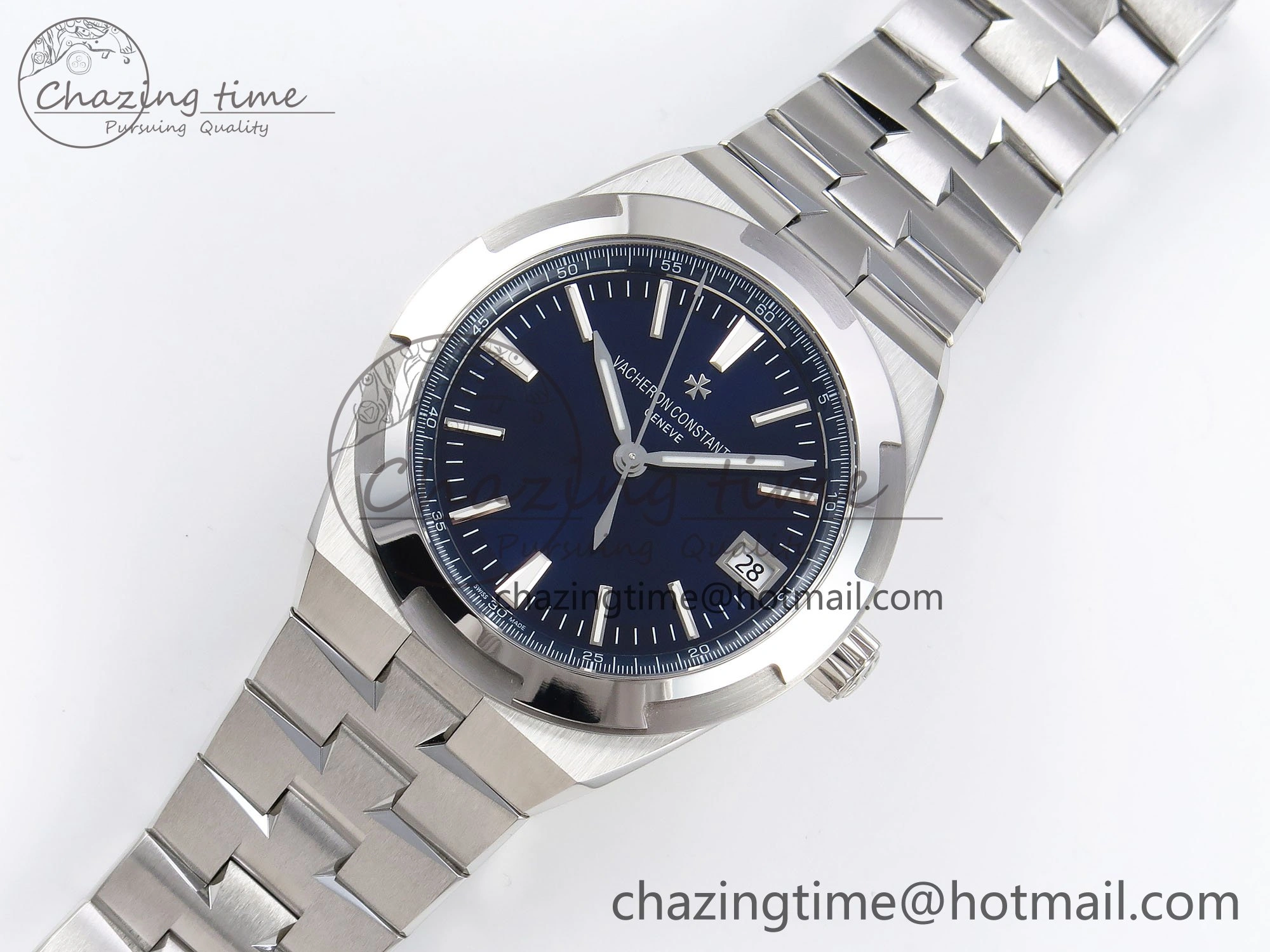 Thermal Overseas 4500V SS MKSF 1:1 Best Edition Blue Dial on SS Bracelet A 9878