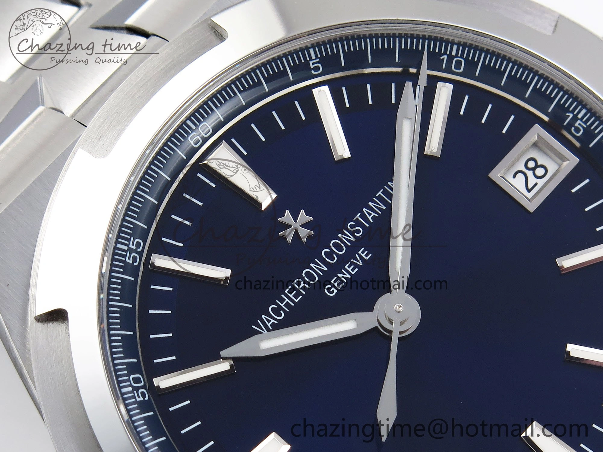 Thermal Overseas 4500V SS MKSF 1:1 Best Edition Blue Dial on SS Bracelet A 9878
